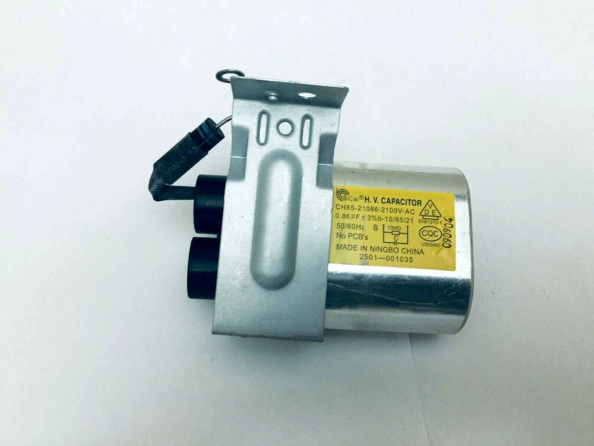 GE Microwave Oven Model JVM1540DN1BB Hi Voltage Capacitor with
