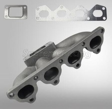 Cast Iron D-series Turbo Flange Bottom Mount Manifold For Civic Ef Eg Ek Del Sol