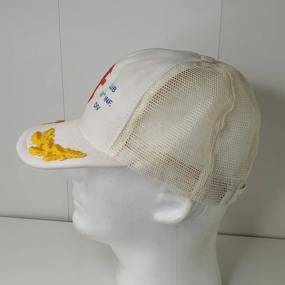 De Colección Veteranos Military Wars Co B 32nd 128th Inf Gorra de Camionero Gorra Snapback EE. UU. Foto 3 de 4