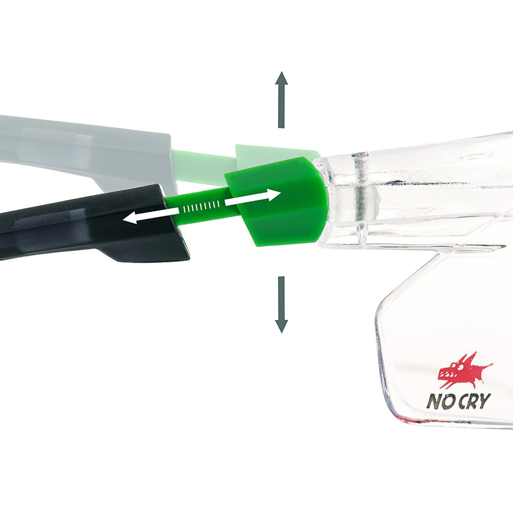 NoCry Safety Glasses With Clear AntiFog And AntiScratch WrapAround