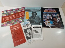 1982 Vintage Texas Instruments TI-99/4A Computer Advertising Brochures Cosby Lot