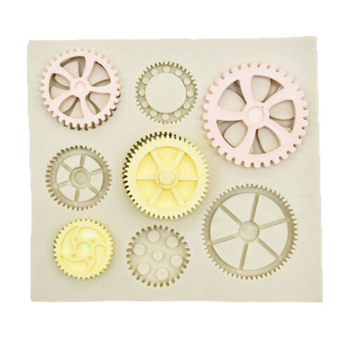  Gear Clock Silikonform Kuchen Dekorieren Tools Backformen Cupcake Dessert - Bild 1 von 18