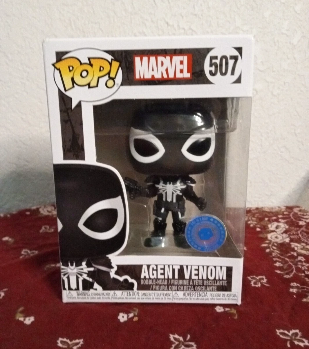 Agent Venom Funko POP 507 Pop in a Box exclusive Marvel MCU