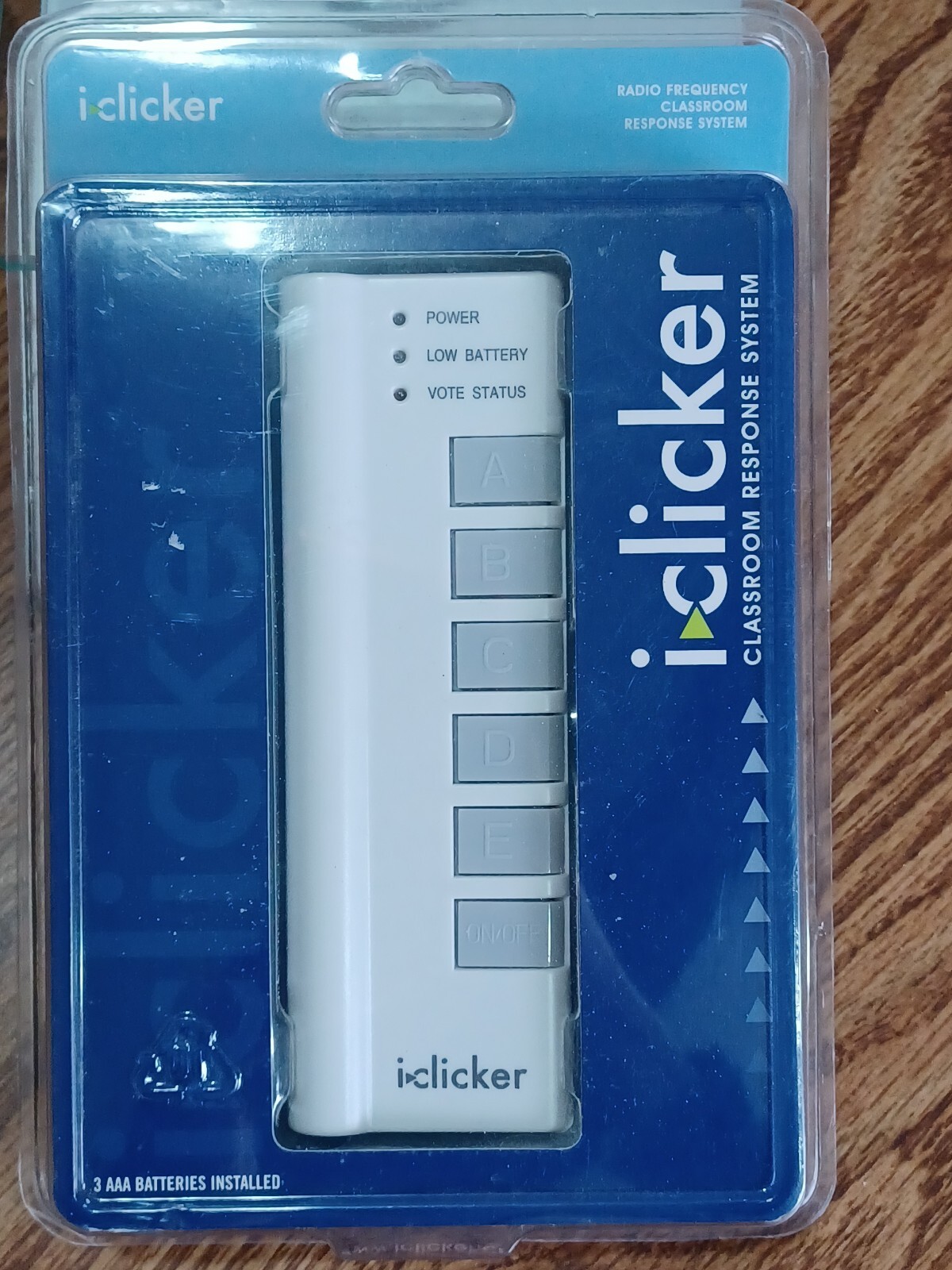 I Clicker Remote iClicker 1st Gen Remote Control Student Classroom Response System Brand ...