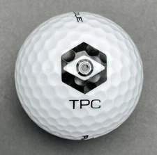 TPC Logo Golf Ball (1) Pinnacle Gold Distance Pre-Owned