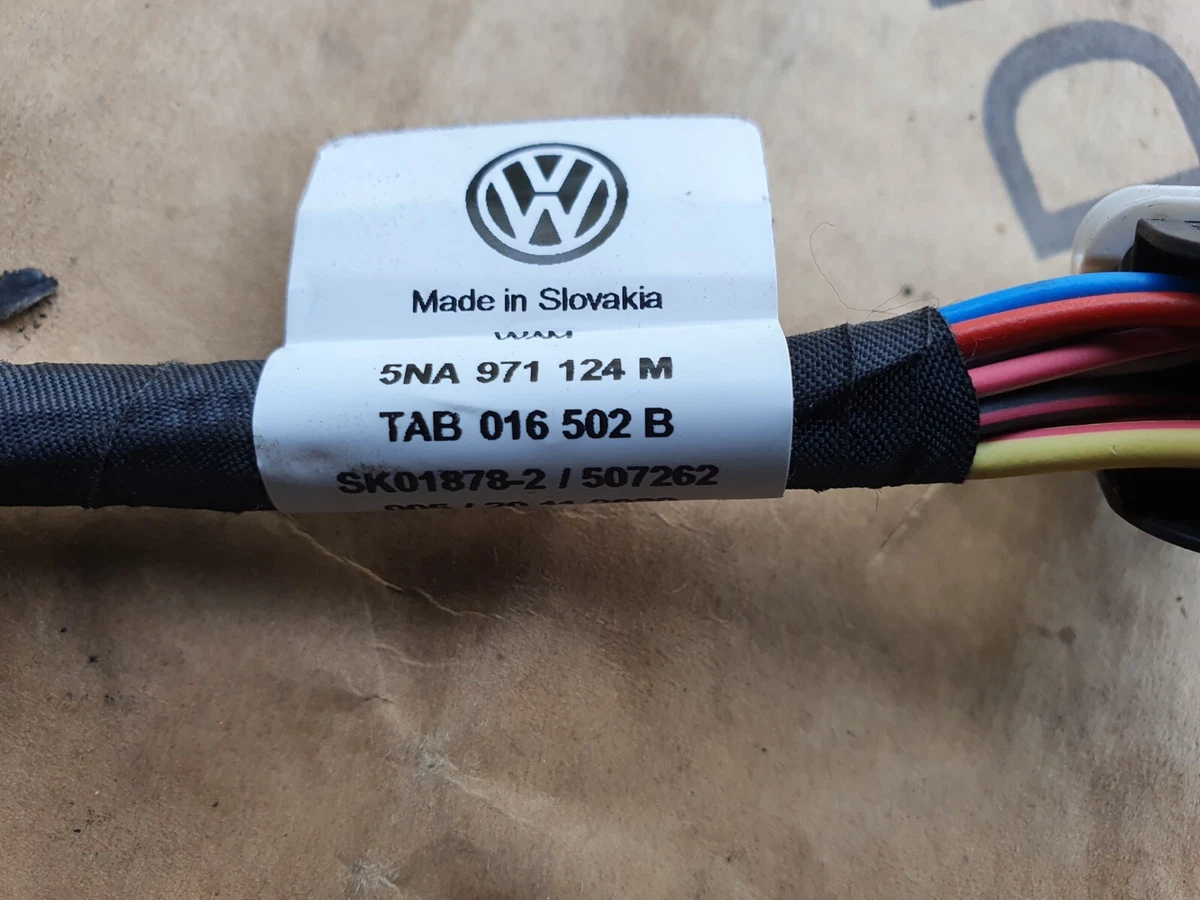 Original VW Tiguan II AD Kabelsatz Anhängerkupplung 5NA971124M Ab  