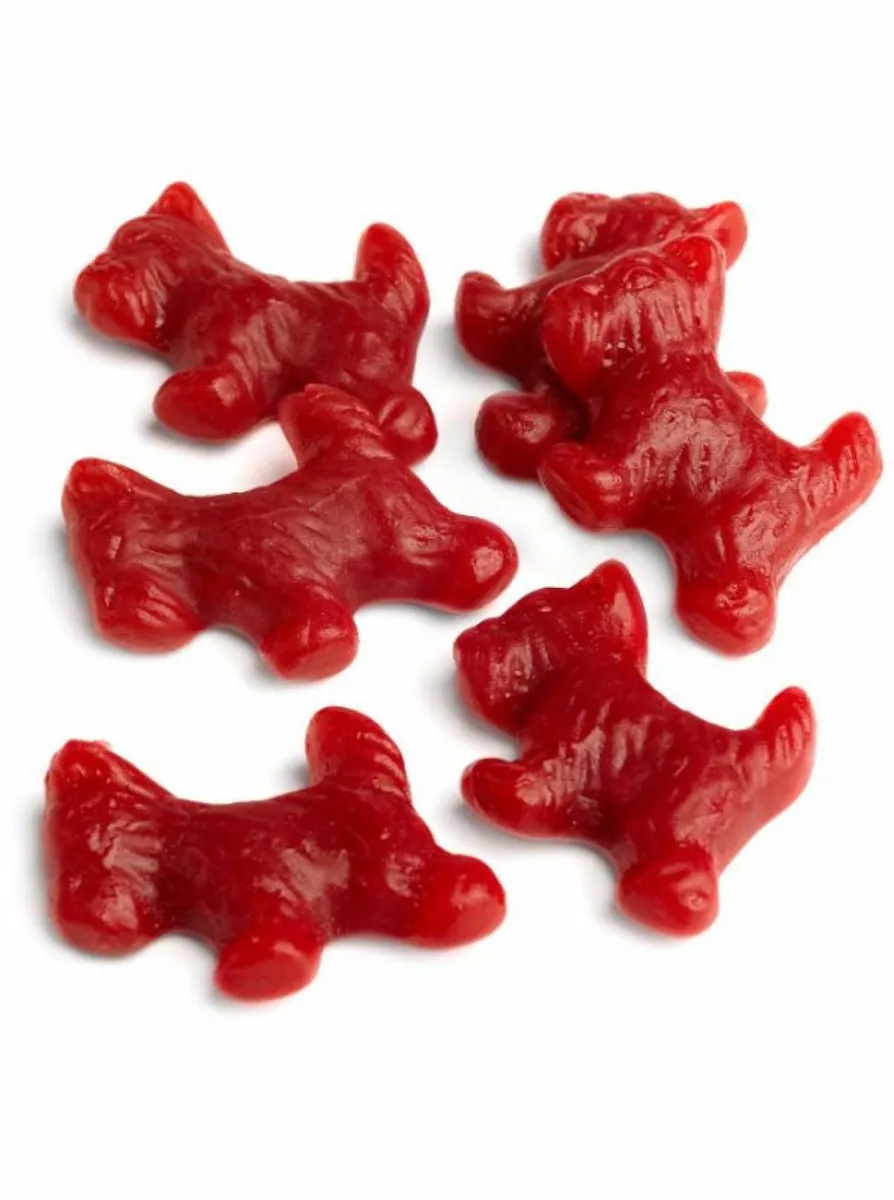 Scottie Dogs Red Licorice 2.75 oz Grab & Go® Bag - 3 Count Pack