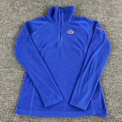 Columbia Florida Gators 1/4 Zip Turtleneck Sweatshirt XS Embroidered Logo  Fleece