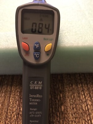 CEM DT-8810 InfraRed Thermometer NON CONTCT