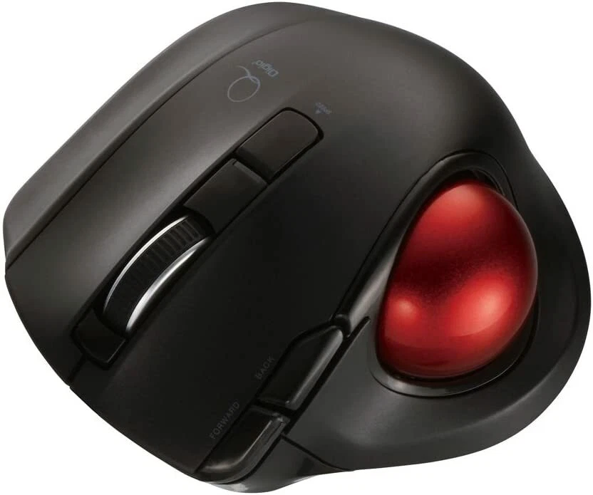 Nakabayashi Digio2 Q Mini Trackball 2.4GHz Wireless Mouse Quiet 5 Buttons JAPAN - Image 4 of 4