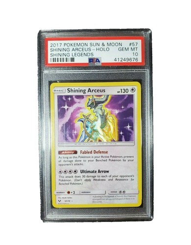 2017 POKEMON SUN & MOON SHINING LEGENDS #56 SHINING RAYQUAZA-HOLO