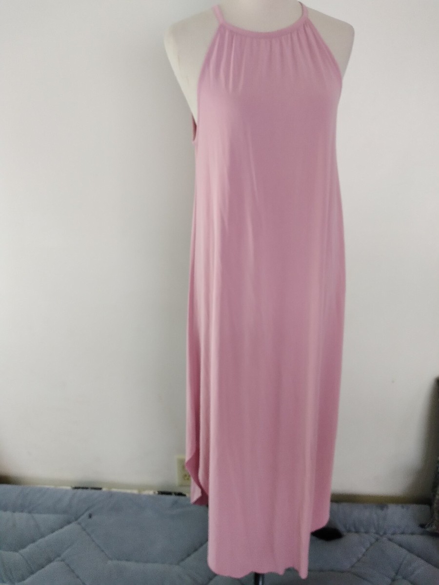 NWT light pink halter neck round hem maxi dress size S | eBay NWT light pink halter neck round hem maxi dress size S | eBay