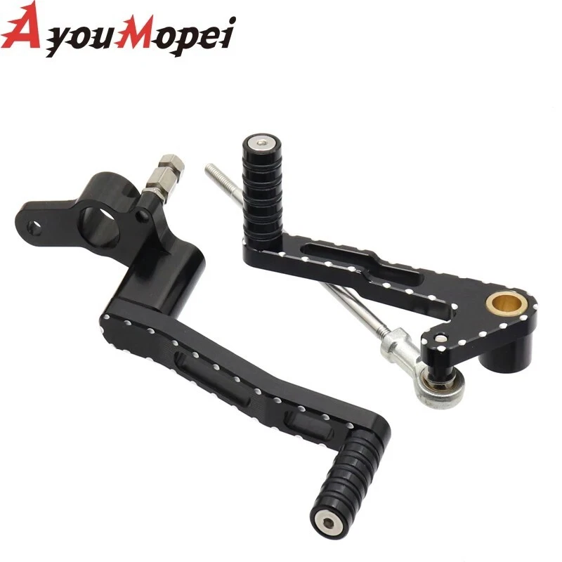 Left Shift Lever Rear Foot Brake Pedal For SUZUKI Hayabusa GSX 1300R 1999-2020 - Image 4 of 4