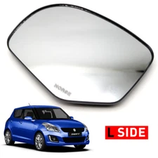 Lh Side View Door Mirror Glass Lens For Suzuki Swift Hatchback 2012 2017