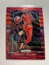 K12,003 - 2020 Panini Prizm WNBA Prizms Ruby Wave #24 Courtney Williams