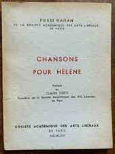 EO 1963 - SONGS FOR HELENE - PIERRE NAHAN - LDGA528