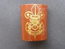 THAILAND LEATHER BOY SCOUTS WOGGLE