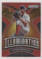 2020 Panini Prizm Illumination Red Prizm Stephen Strasburg #I-1 05it