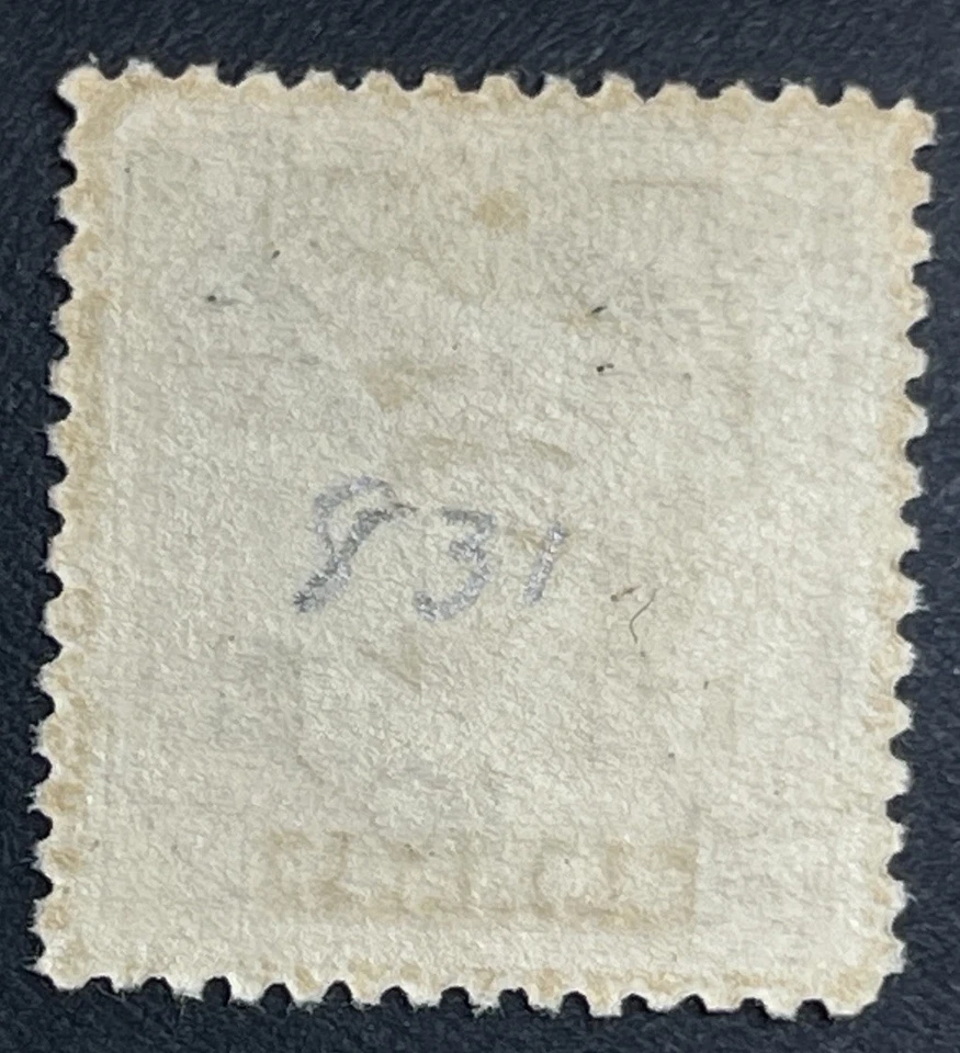 Estampilla de China 1948 10 recargo en 2 1/2 hallazgo raro Foto 2 de 2