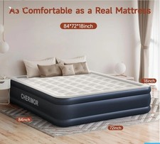SALE  Cherimor KING Size Mattress, built-in high-volume pump, 1000 lb. Capacity