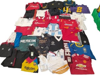 Sports Shirts Mixed Bundle Youth Adult Football etc Mixed Clubs Inc Man United