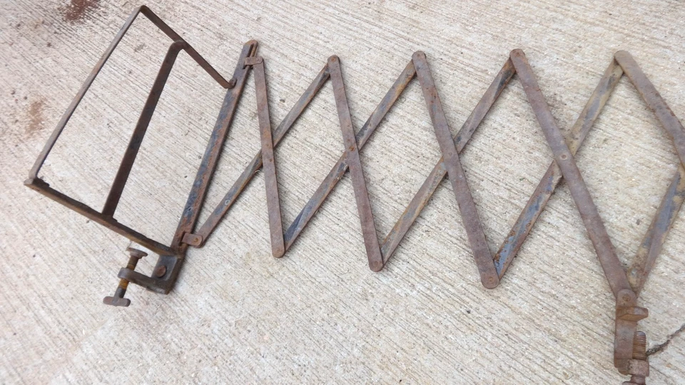 Portaequipajes extensible RUNNING BOARD VINTAGE Modelo T A Ford Chevy Hudson Dodge Foto 4 de 4