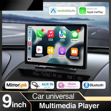 9in Car Radio Multimedia Video Player CarPlay Android Auto IPS Touch Screen AUX