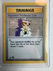 1st Edition Shadowless  Imposter Professor Oak 73/102 Base Set Pokemon Trainer