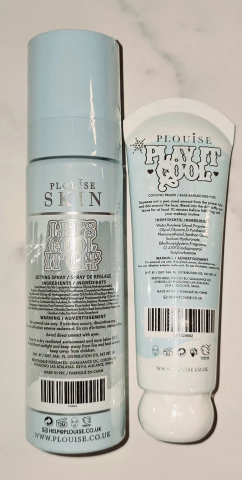 Plouise Cooling Setting Spray & Cooling Primer Duo BN Sealed  - Image 2 of 2