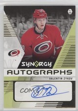 2017-18 Upper Deck Synergy Auto Valentin Zykov #A-VZ Auto 8p0