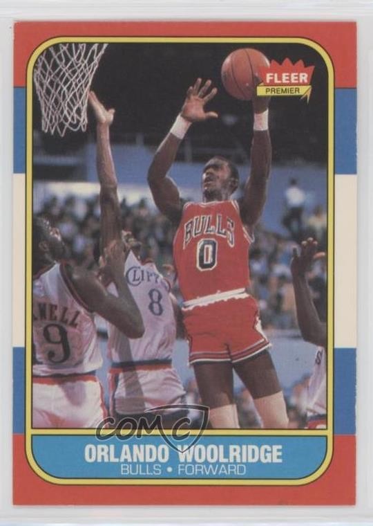 1986-87 Fleer Orlando Woolridge #130 0t6p
