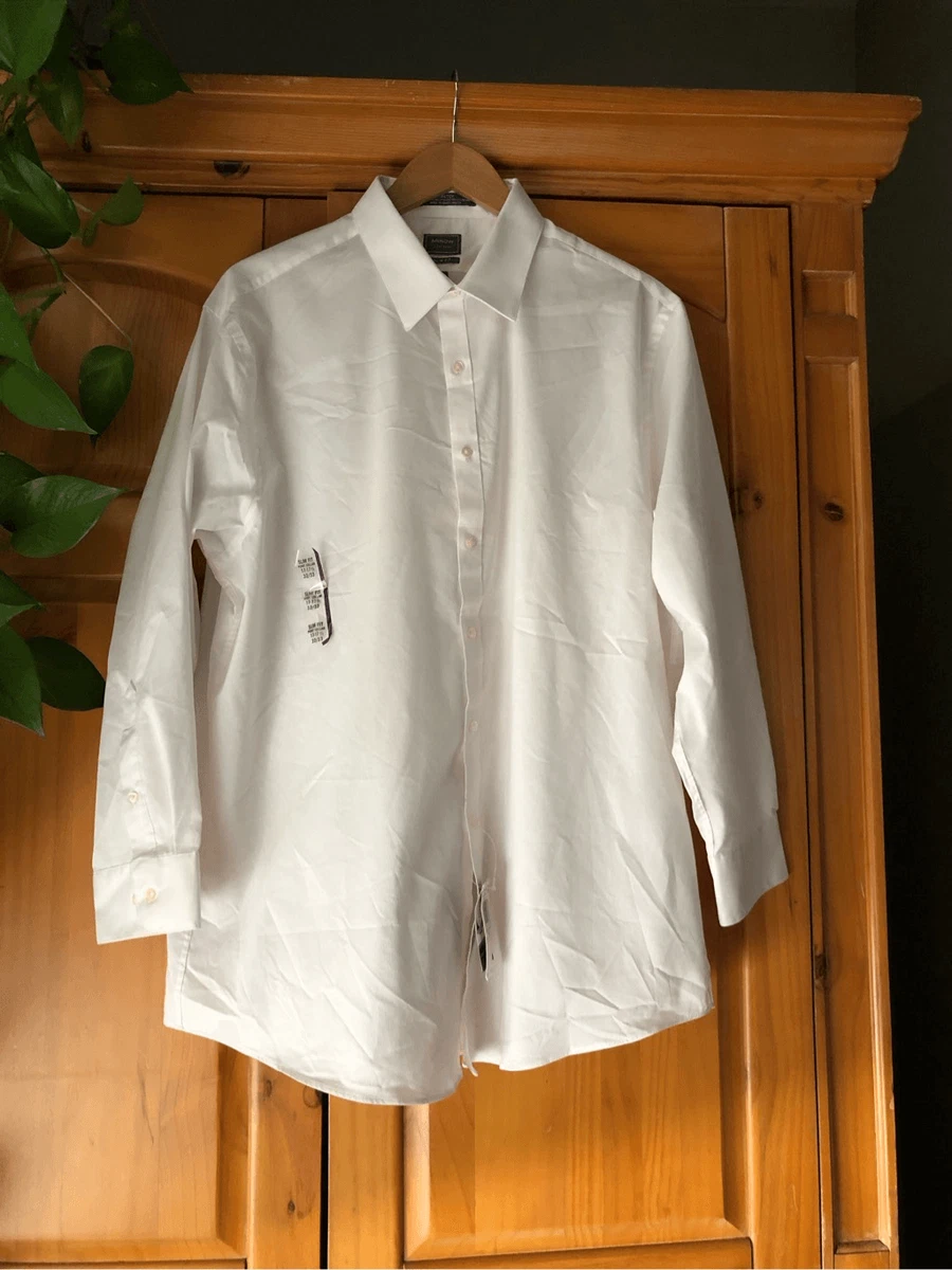 Arrow White Slim Dress Shirts for Men for sale | eBay