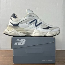New Balance 9060 White Navy Sneakers M9.5/W11