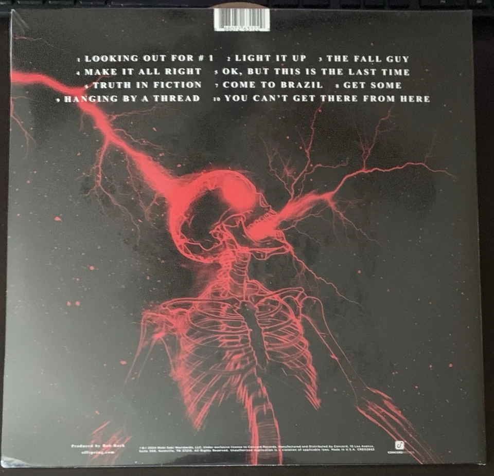 THE OFFSPRING "Supercharged" SIGNED + SEALED Iridescent Blue Vinyl 2024 G/F - Image 3 of 4