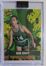 🔥 Wild Card Splat Bob Cousy Basketball Serial Numbered 5/5 Card 2026 🔥