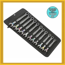Wera Joker 11-Piece Metric Ratcheting Combination Wrench Set (NEW)