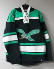 New NFL Philadelphia Eagles Lacer jersey style mid weight cotton hoody men S