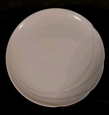 Hutschenreuther Maxim's de Paris Platzteller in Weiß Ø 33,5cm in Top-Zustand 