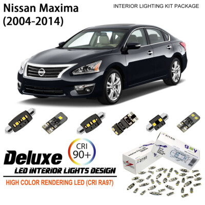 LED Interior Light Kit for Nissan Maxima 2004-2014 Dome Light Bulb Accessories
