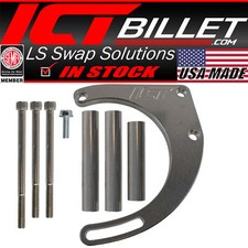 Ict Billet Bbc Low Mount Alternator Bracket For Electric Water Pump Ict Billet Bbc Low Mount Alternator Bracket For Electric Water Pump