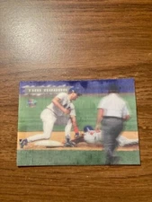 1995 Topps NPD New Product Development TIM BOGAR NEW YORK METS PROTOTYPE RARE 3D