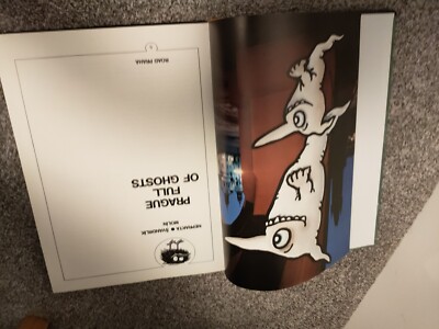 Prague Full Of Ghosts Drawings By Neprakta Svandrlik Molin Rare