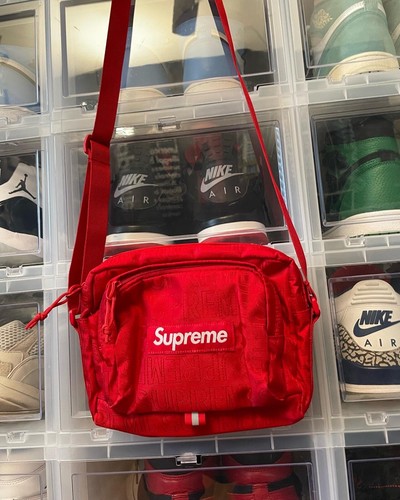 supreme shoulder bolsa cordura