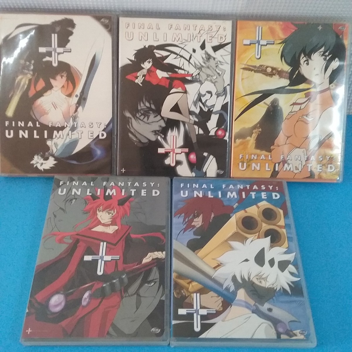 Final Fantasy: Unlimited Complete Collection (DVD, 5-Disc Set, 25