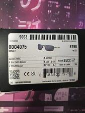 Oakley Men's OO4075 Square Wire Rectangular Metal Sunglasses