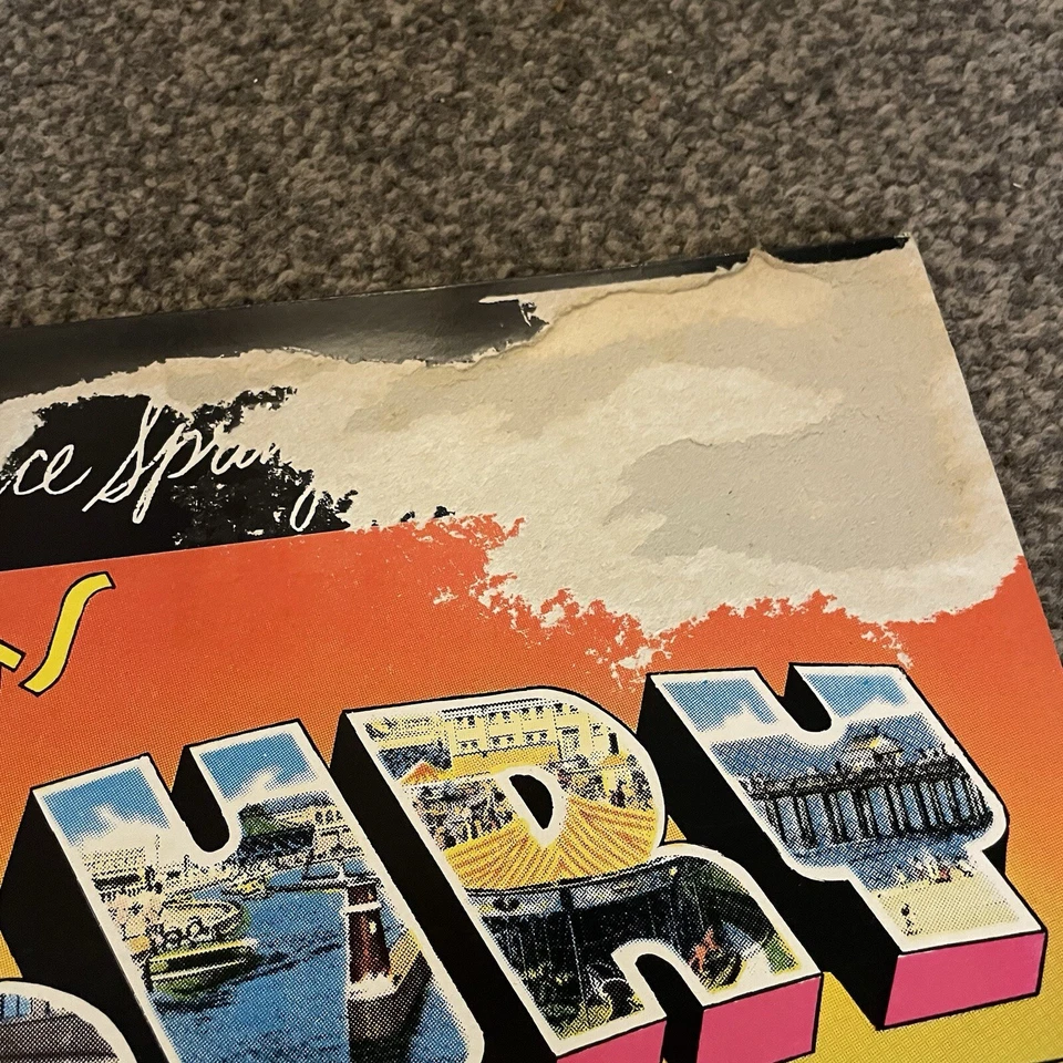 Bruce Springsteen Greetings from Asbury Park N.J. Promo Vinyl 12" Album Record - Image 2 of 4