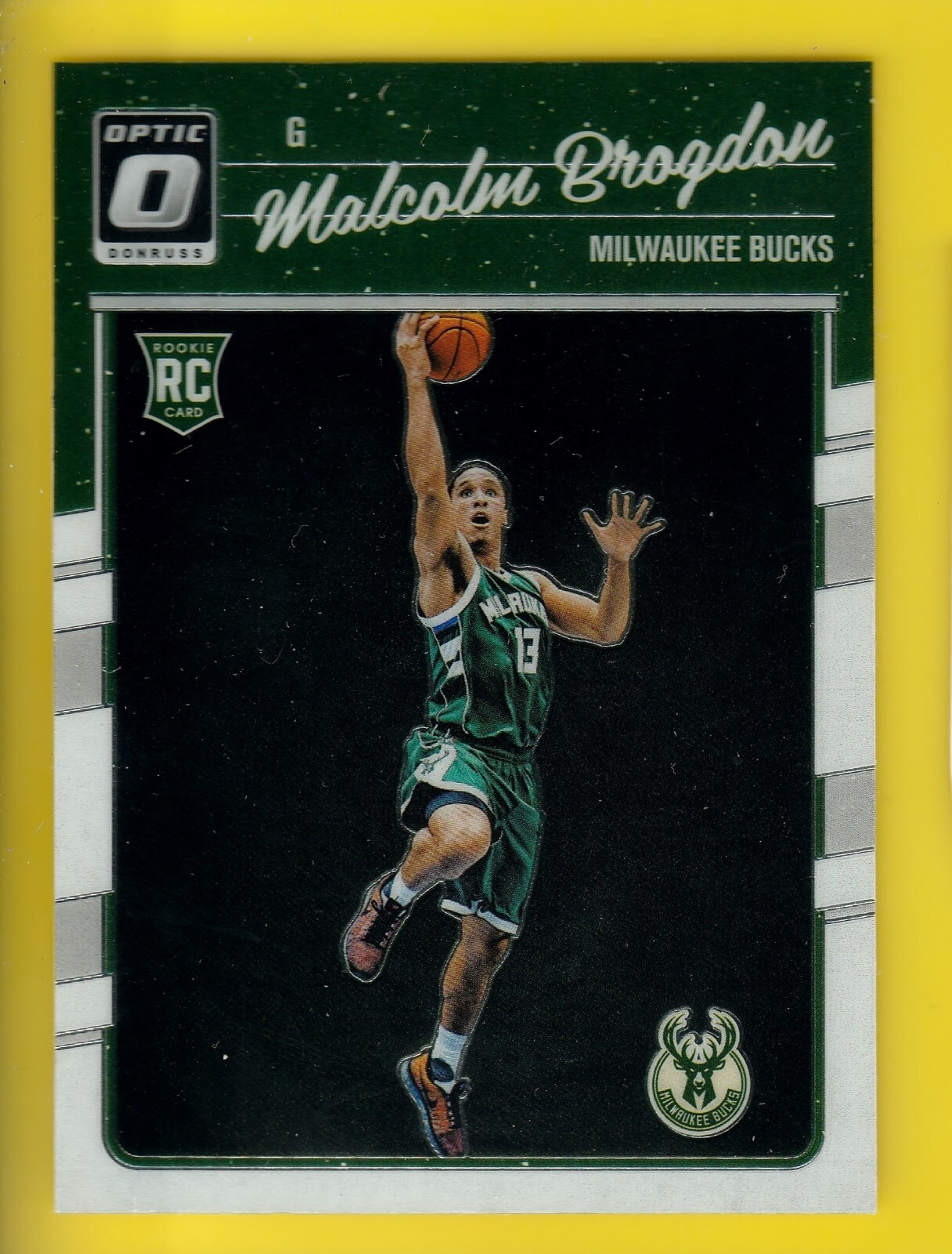 2016-17 Optic 179 Malcolm Brogdon RC Milwaukee Bucks Rookie