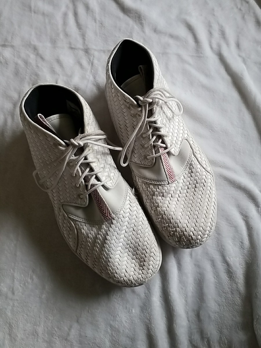 Nike Air Jordan Eclipse Chukka Men's Size White Red Sneakers