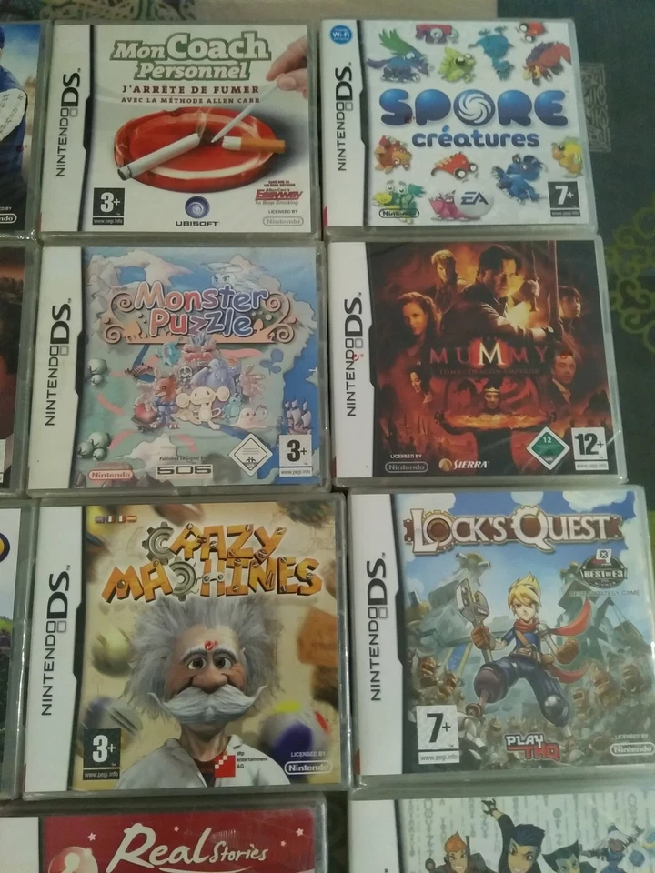 Gros Lot 24 jeux DS Nintendo Neuf sous Blister , idéal pour cadeau de Noël -NEUF - Photo 3/4
