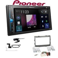 Pioneer Autoradio Bluetooth Dab+ FüR Ssangyong Rodius Ii Ab 2013 Dunkelsilber